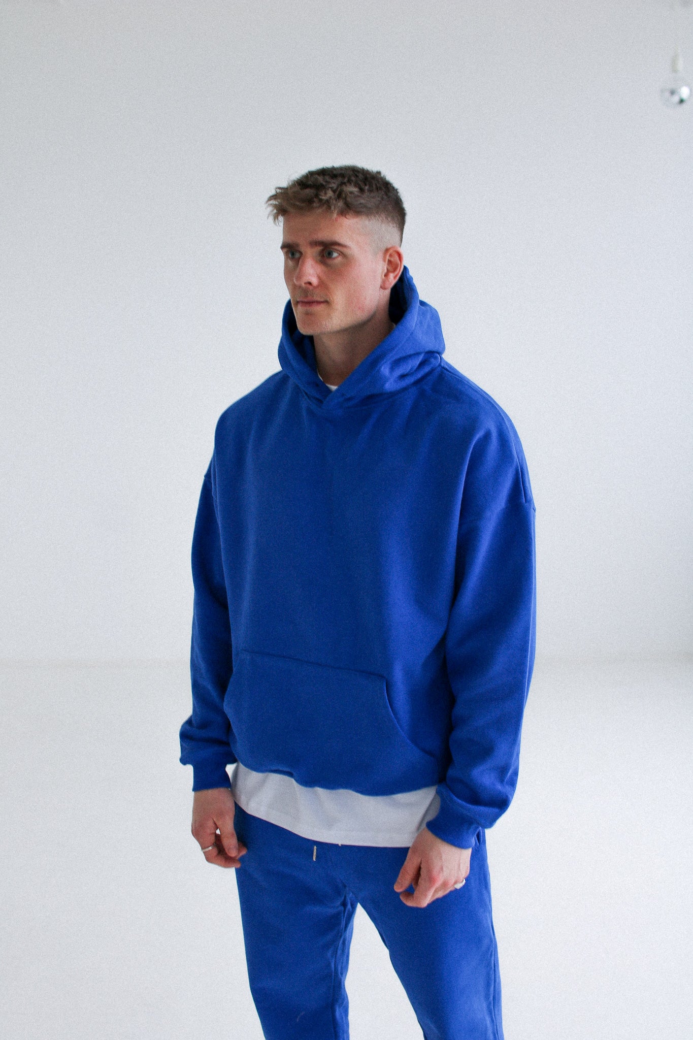 Luxury Oversized Hoodie Royal Blue