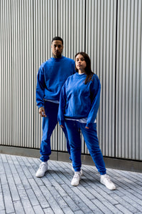 Luxury Oversized Sweatshirt - Royal Blue